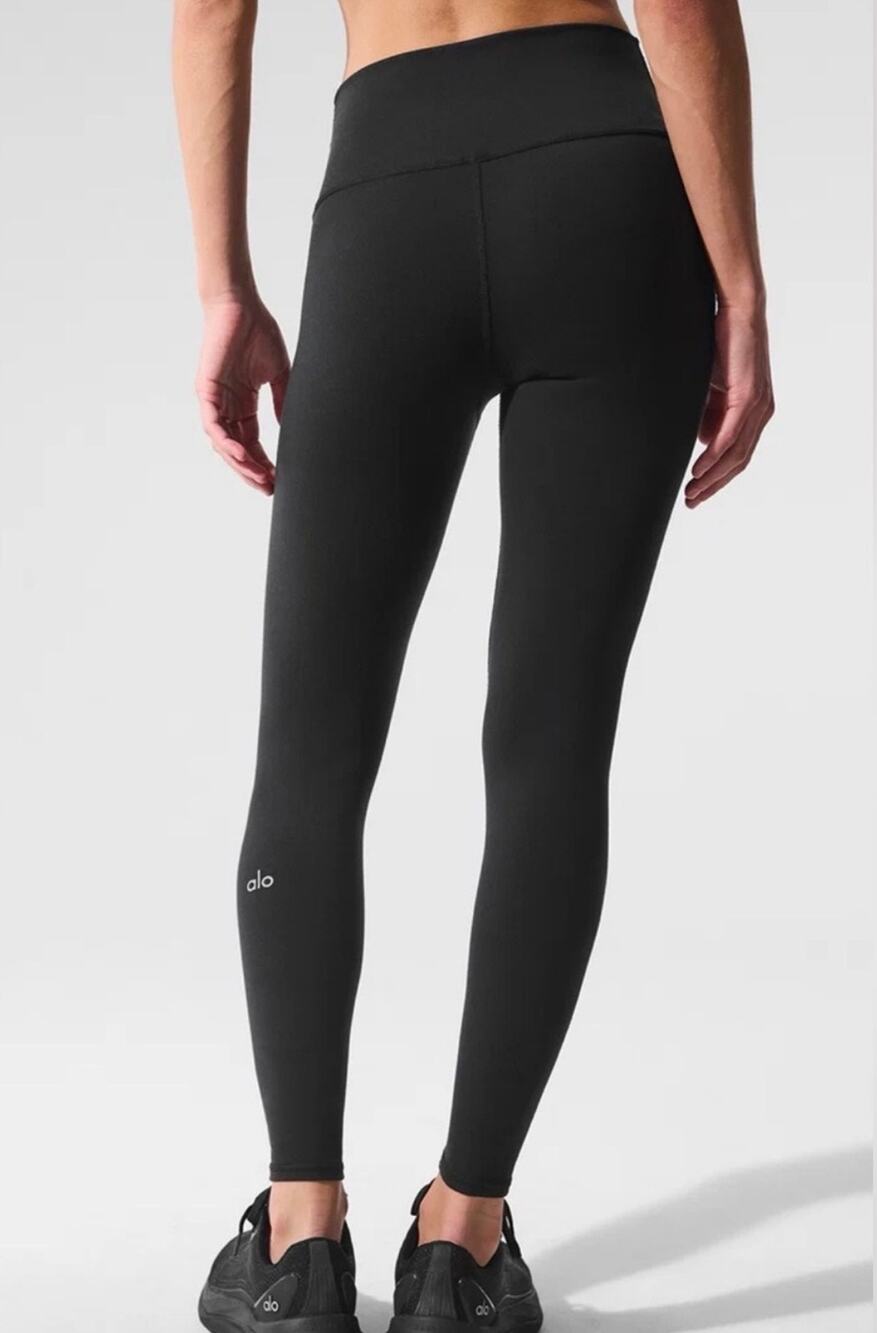 Alo Yoga Black 7/8 AirLift Leggings Women’s Small High Rise Ankle Athletic